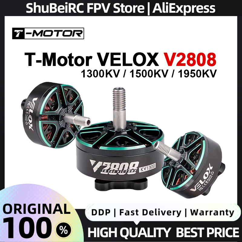 T-Motor VELOX V2808 Brushless  - Fpv Drone Goggles recension och pris