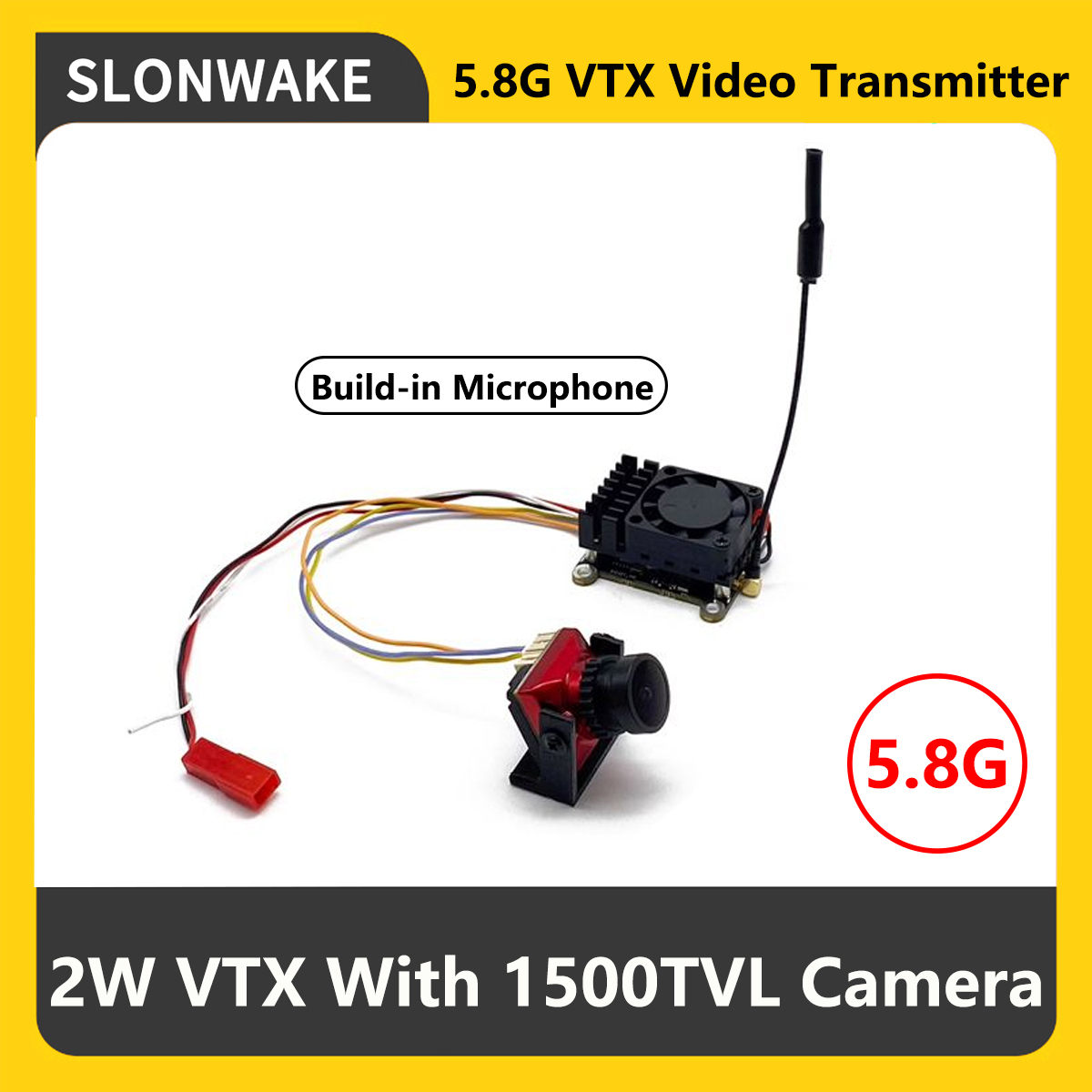 SLONWAKE 5.8G 2000mW FPV VTX T - Fpv Drone Frame recension och pris